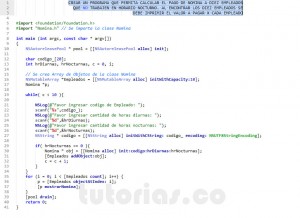 programacion en Objective C: aplicacion clase Nomina