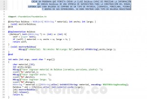 programacion en Objective C: clase Baldosa