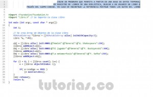 programacion en Objective C: consulta clase Libro