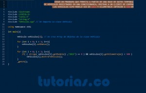 programacion en C++: clase consulta Vehiculo