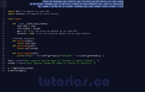 programacion en python: clase Vagon