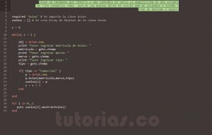 programacion en ruby: clase aplicacion Avion