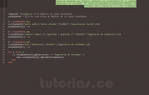 programacion en ruby: clase consulta Estudiante