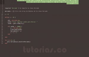 programacion en ruby: aplicacion clase Mercado