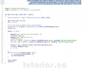 programacion en objective c: aplicacion clase Rockola