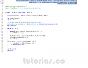 programacion en Objective C: aplicacion clase Casillero