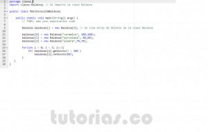 programacion en java: consulta clase Baldosa