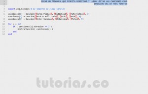 programacion en matLab: consulta clase Cancion