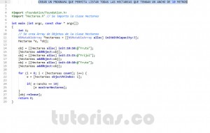 programacion en Objective C: consulta clase Hectarea