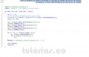 programacion en objective C: consulta clase Lienzo