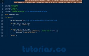programacion en C++: consulta clase Persona