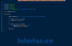 programacion en C++: consulta clase Vagon