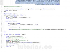 programacion en objective C: clase Factura