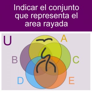 conjuntos: conjunto diagrama union intersecciones con diferencia union