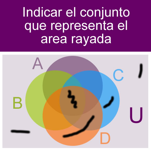 conjuntos: conjunto diagrama complemento diferencia union con intersecciones
