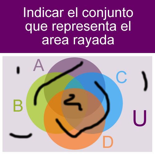 conjuntos: conjunto diagrama complemento diferencia union intersecciones con intersecciones