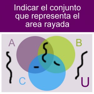 conjuntos: conjunto diagrama complemento unido a union de intersecciones