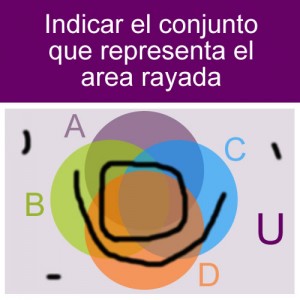 conjuntos: conjunto diagrama complemento union de intersecciones con diferencia union