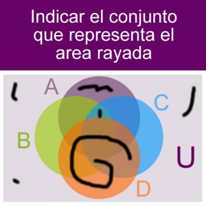 conjuntos: ocnjunto diagrama complemento union diferencia simetrica con conjunto