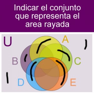 conjuntos: conjunto diagrama complemento union de intersecciones