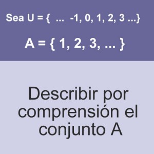 conjuntos: conjunto por comprension naturales consecutivos abierto