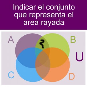 conjuntos:conjunto diagrama diferencia interseccion con union