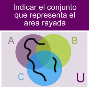 conjuntos: conjunto diagrama diferencia union con intersecciones