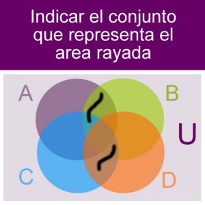 conjuntos: conjunto diagrama diferencia union de intersecciones con interseccion