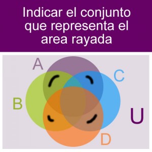 conjuntos: conjunto diagrama diferencia union intersecciones con intersecciones