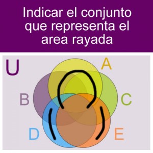 conjuntos: conjunto diagrama diferencia uniones con union de intersecciones