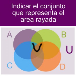 conjuntos: conjunto diagrama interseccion de interseccion con union