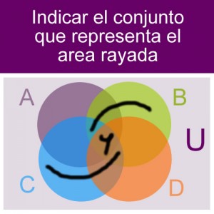 conjuntos: conjunto diagrama union de diferencias con intersecciones