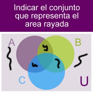 conjuntos: conjunto diagrama union complemento con diferencia union de intersecciones