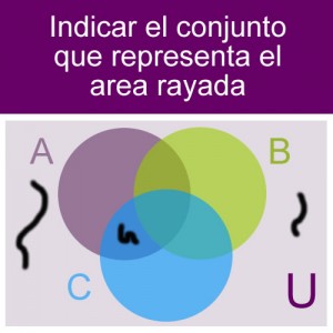 conjuntos: conjunto diagrama union de complemento de uniones con diferencia a interseccion