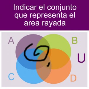 conjuntos: conjunto diagrama union conjunto con interseccion