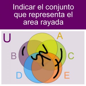 conjuntos: conjunto diagrama union de varias diferencias de uniones