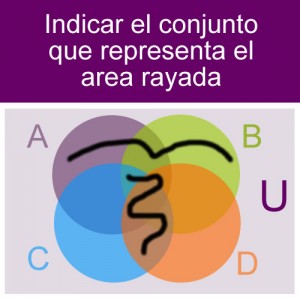 conjuntos: conjunto diagrama union de diferencia de uniones con intersecciones