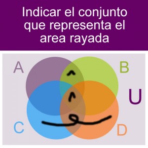 conjuntos: conjunto diagrama union de diferencia de uniones unido a intersecciones