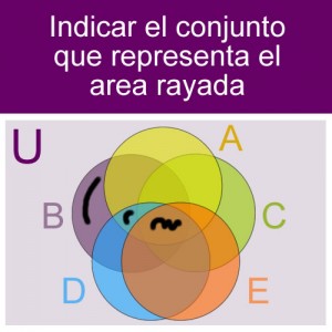 conjuntos: conjunto diagrama union de diferencias con intersecciones