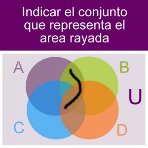 conjuntos: conjunto diagrama union de interseccion con diferencia de interseccion