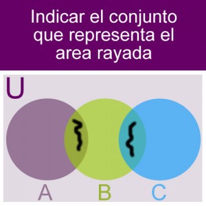 conjuntos: conjunto diagrama union de intersecciones