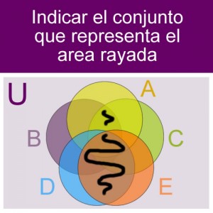 conjuntos: conjunto diagrama union de intersecciones