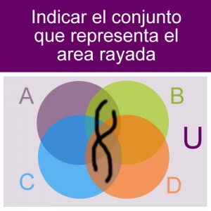 conjuntos: conjunto diagrama union de intersecciones