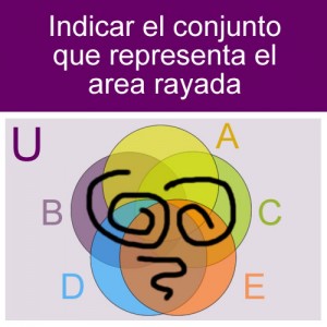 conjuntos: conjunto diagrama union de union con interseccion