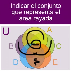 conjuntos: conjunto diagrama union de uniones con interseccion