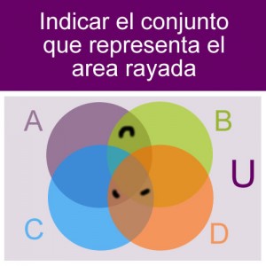 conjuntos: conjunto diagrama union diferencia intersecciones con union intersecciones