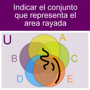 conjuntos: conjunto diagrama union intersecciones con diferencia