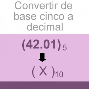 sistemas numericos: convertir fraccion base cinco a decimal: 42.01