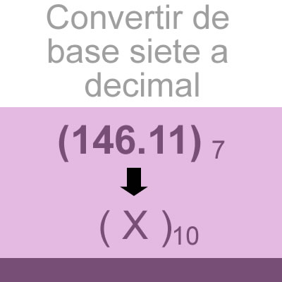 sistemas numericos (convertir fraccion base siete a decimal [146.11])