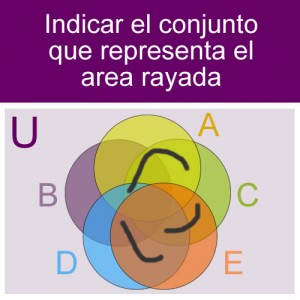 conjuntos: conjunto diagrama interseccion diferencia simetrica con union